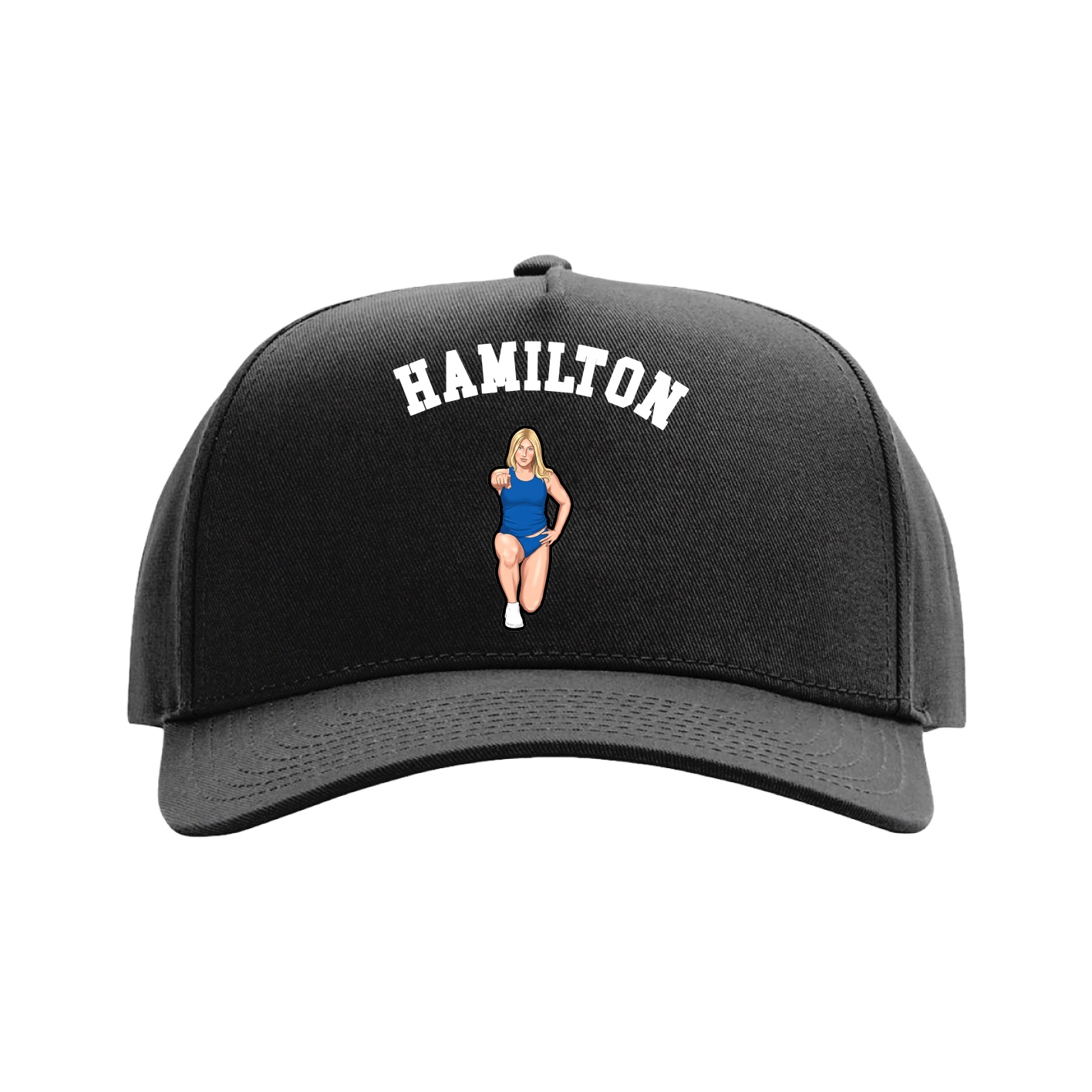 Full Fabric Five-Panel Champ Cap