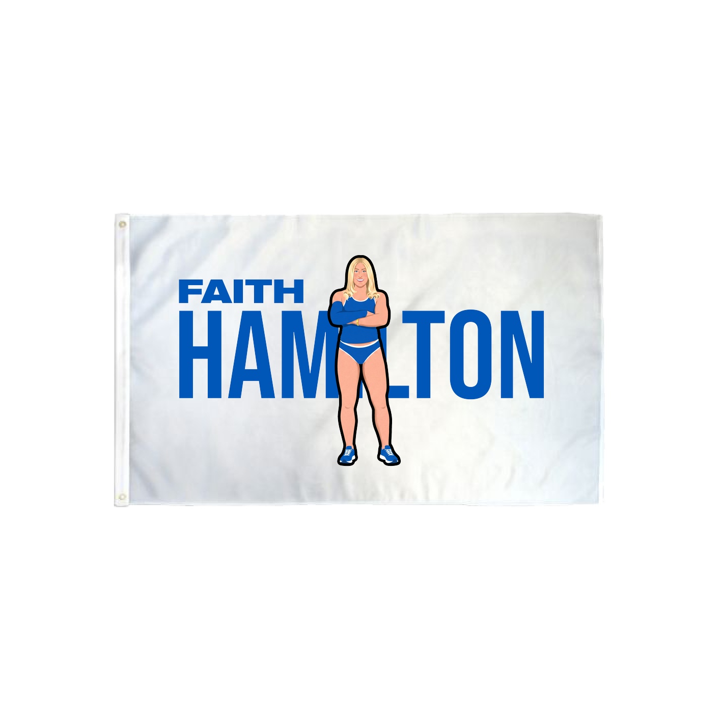 3x5 Flag — Player Name in Classic