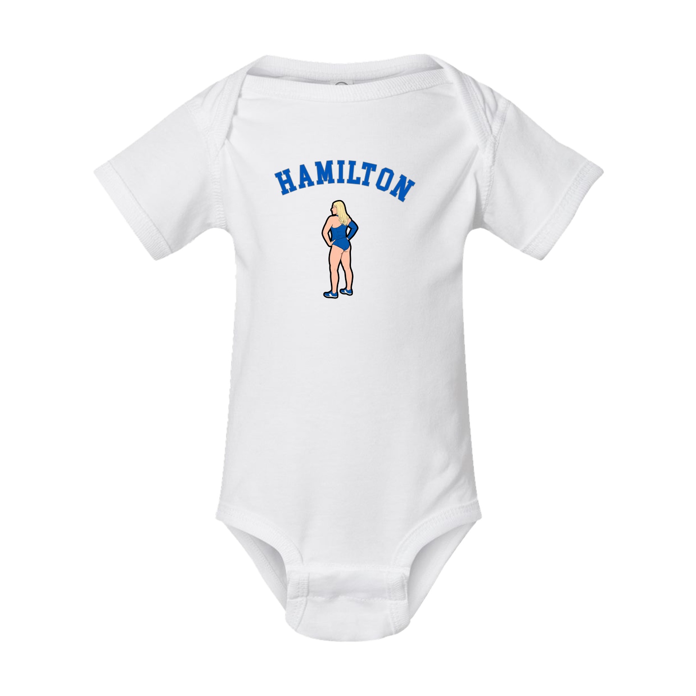Baby Onesie — Shirsey Arch in White