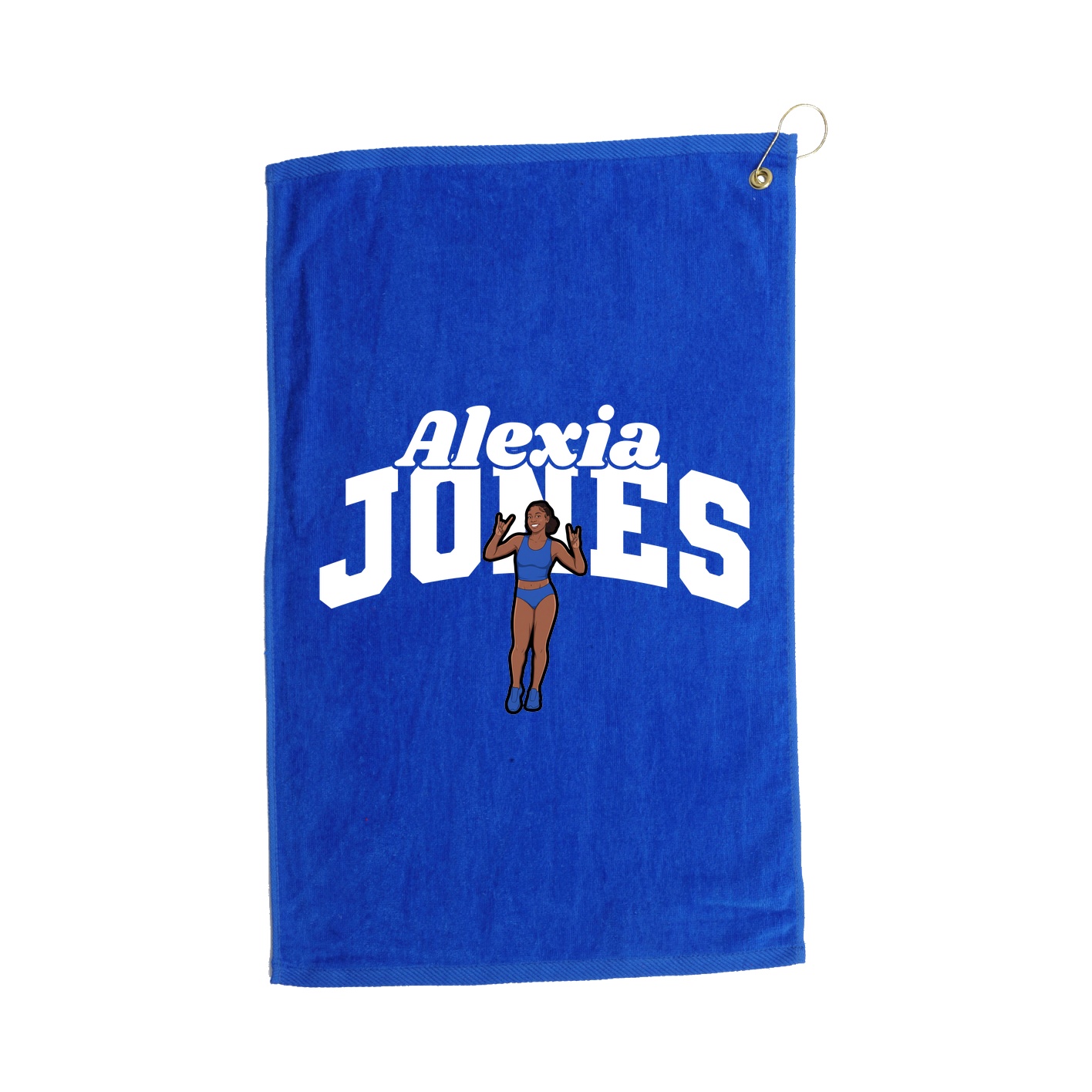 Golf Towel — Signature Arch in Royal