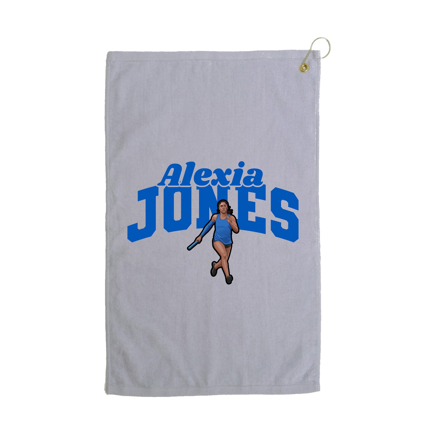 Golf Towel — Signature Arch in Grey