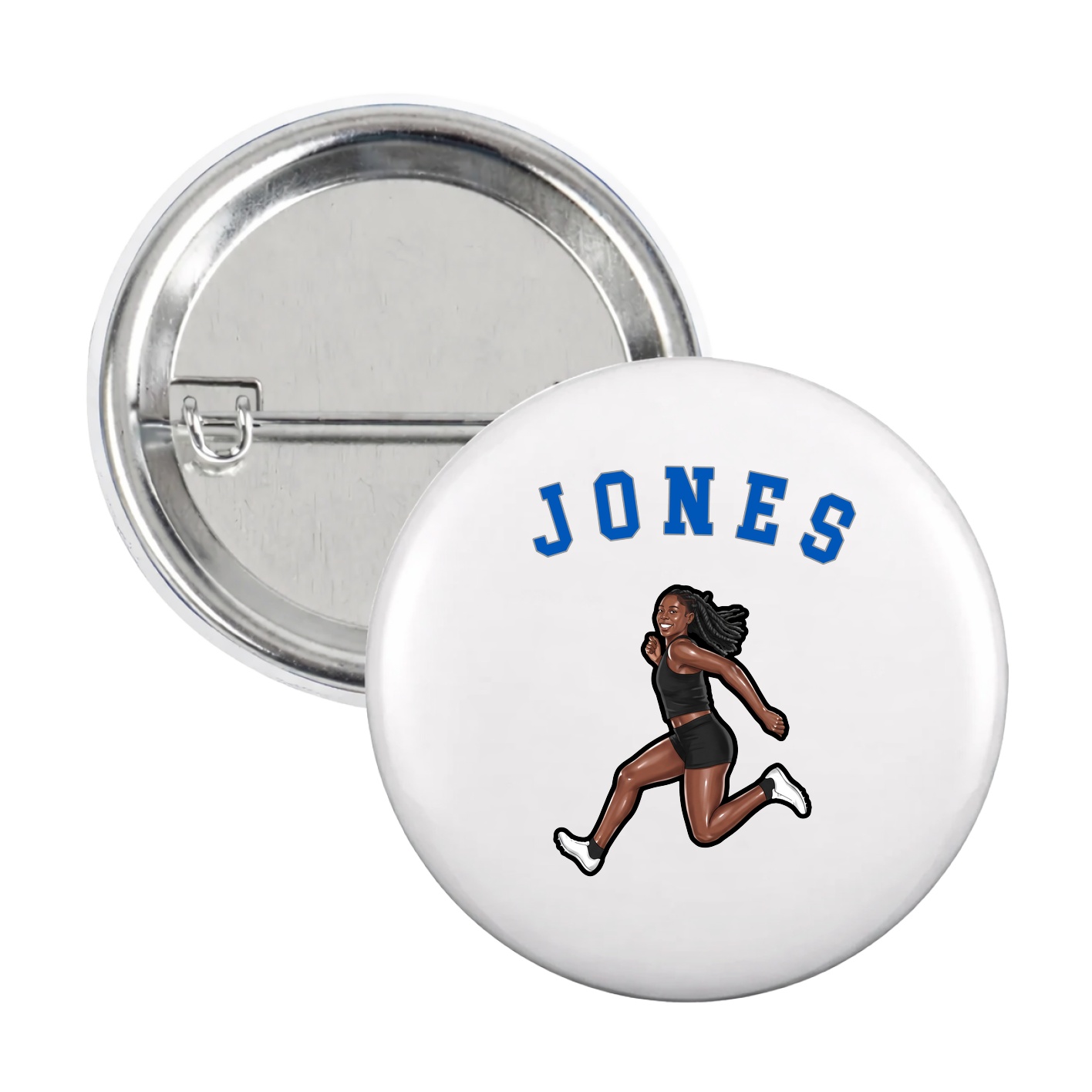 Game Day Button — Shirsey Arch in White