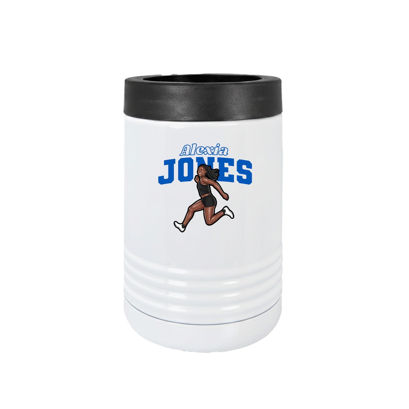 Beverage Holder — Name Arch in White