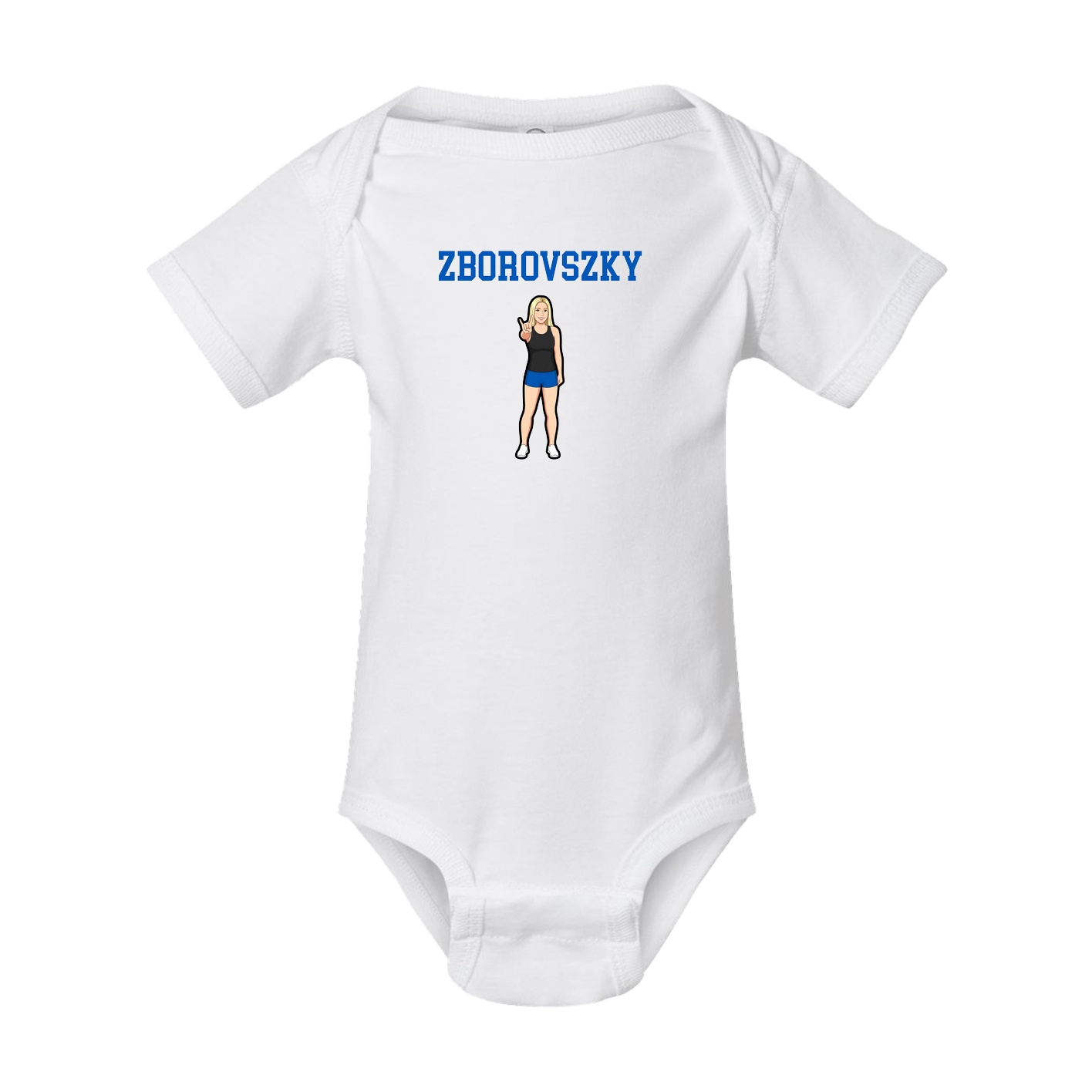 Baby Onesie — Shirsey in White
