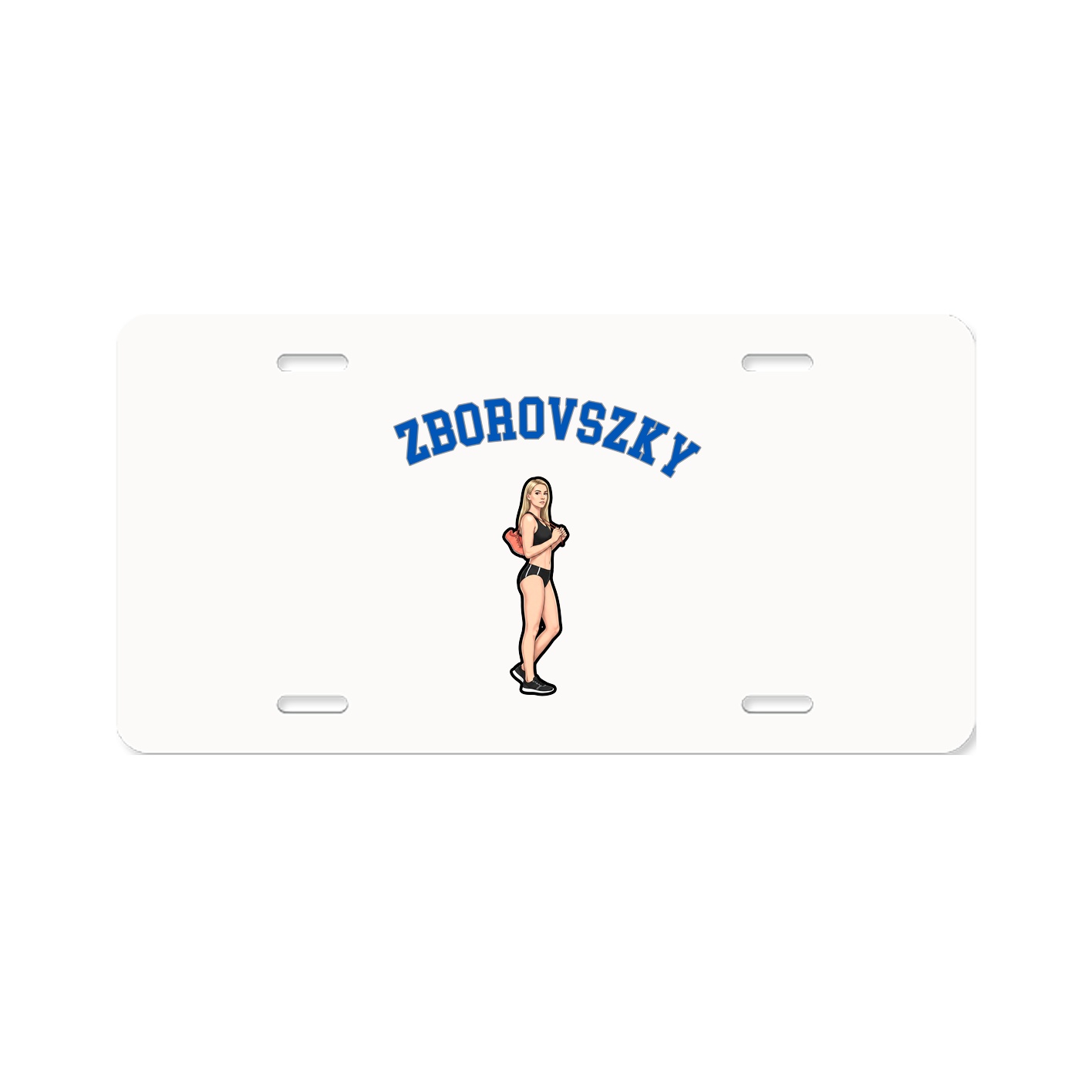 License Plate — Shirsey Arch in Classic