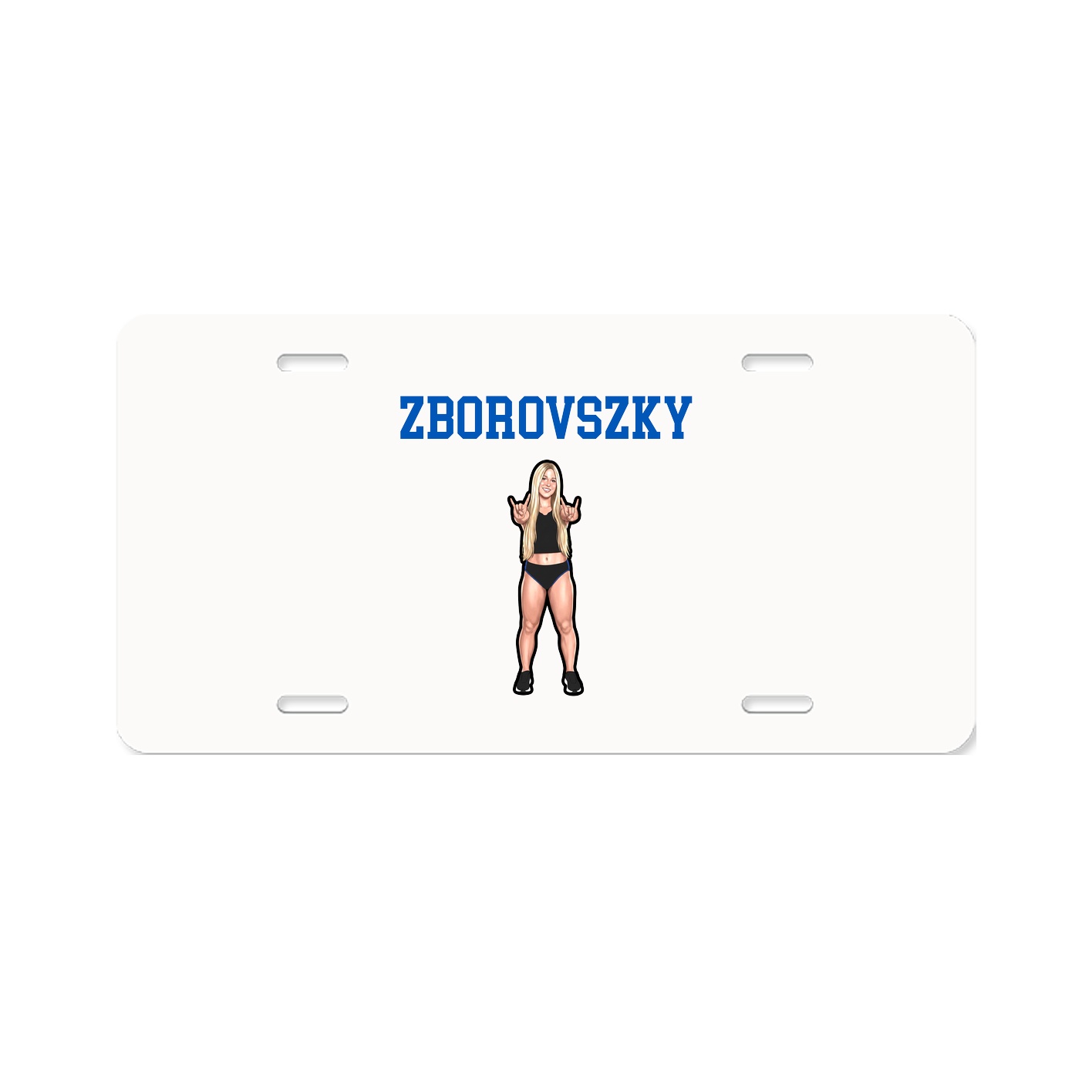 License Plate — Shirsey in Classic