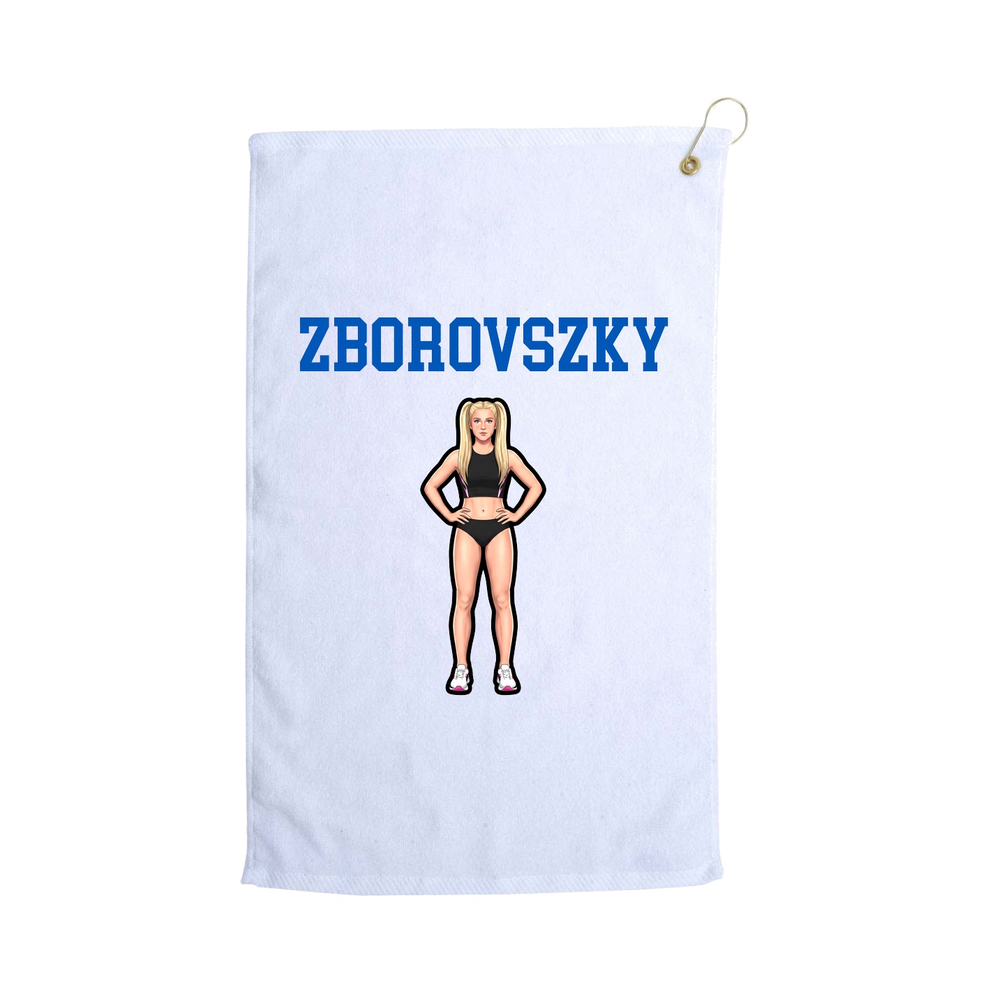 Golf Towel — Shirsey in White
