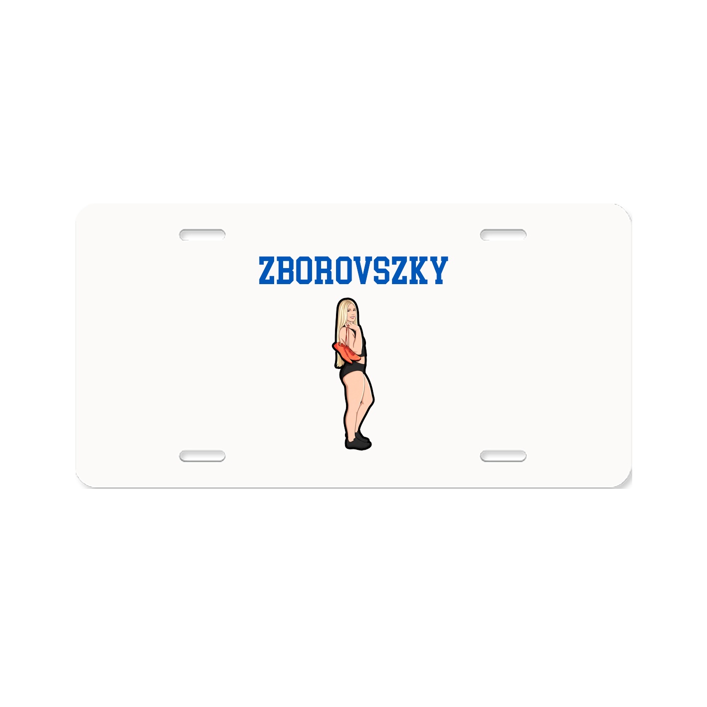 License Plate — Shirsey in Classic