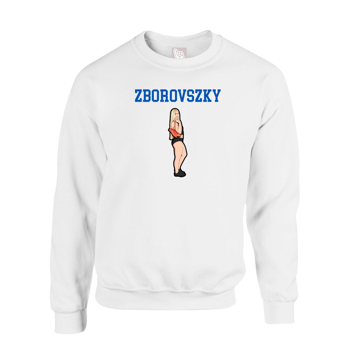 Fleece Crew — Shirsey in White