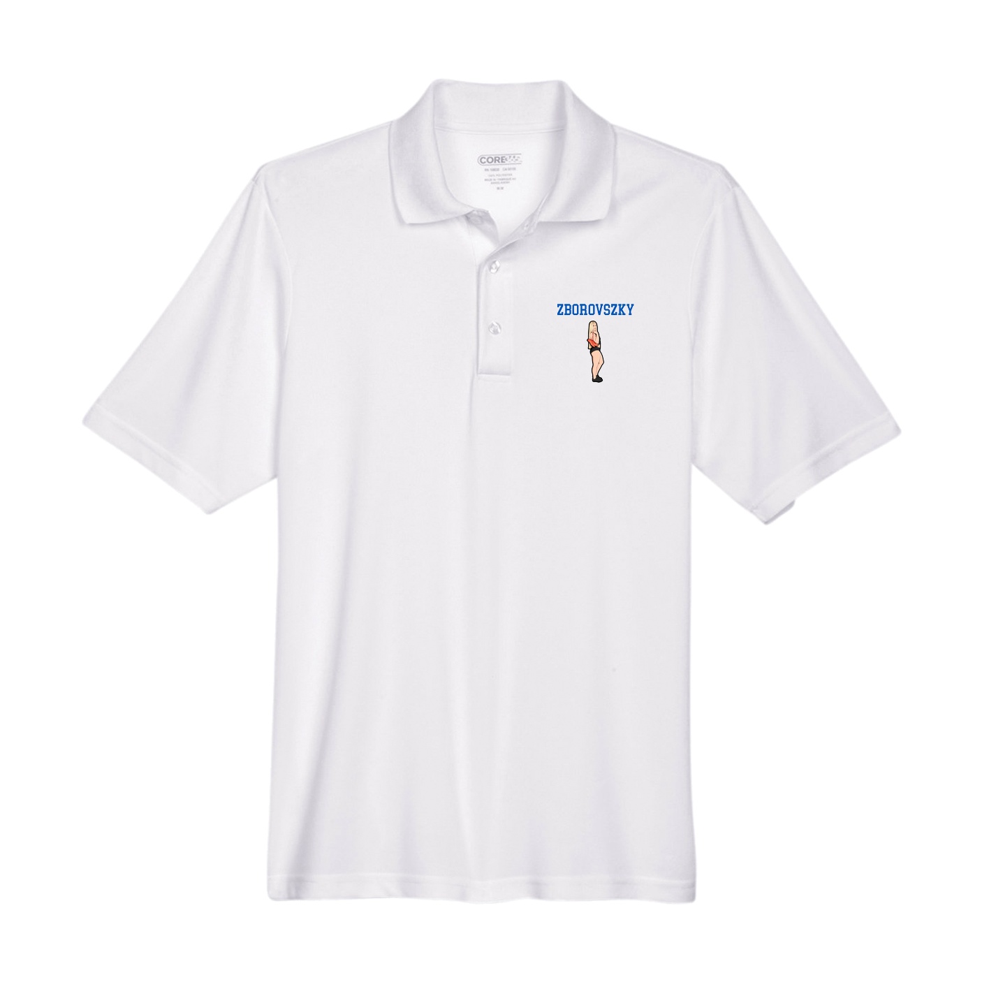 Performance Polo — Shirsey in White