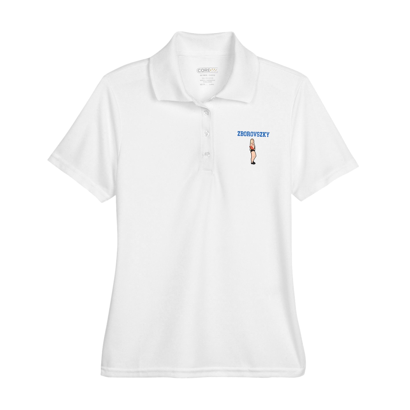 Womens Performance Polo — Shirsey in White