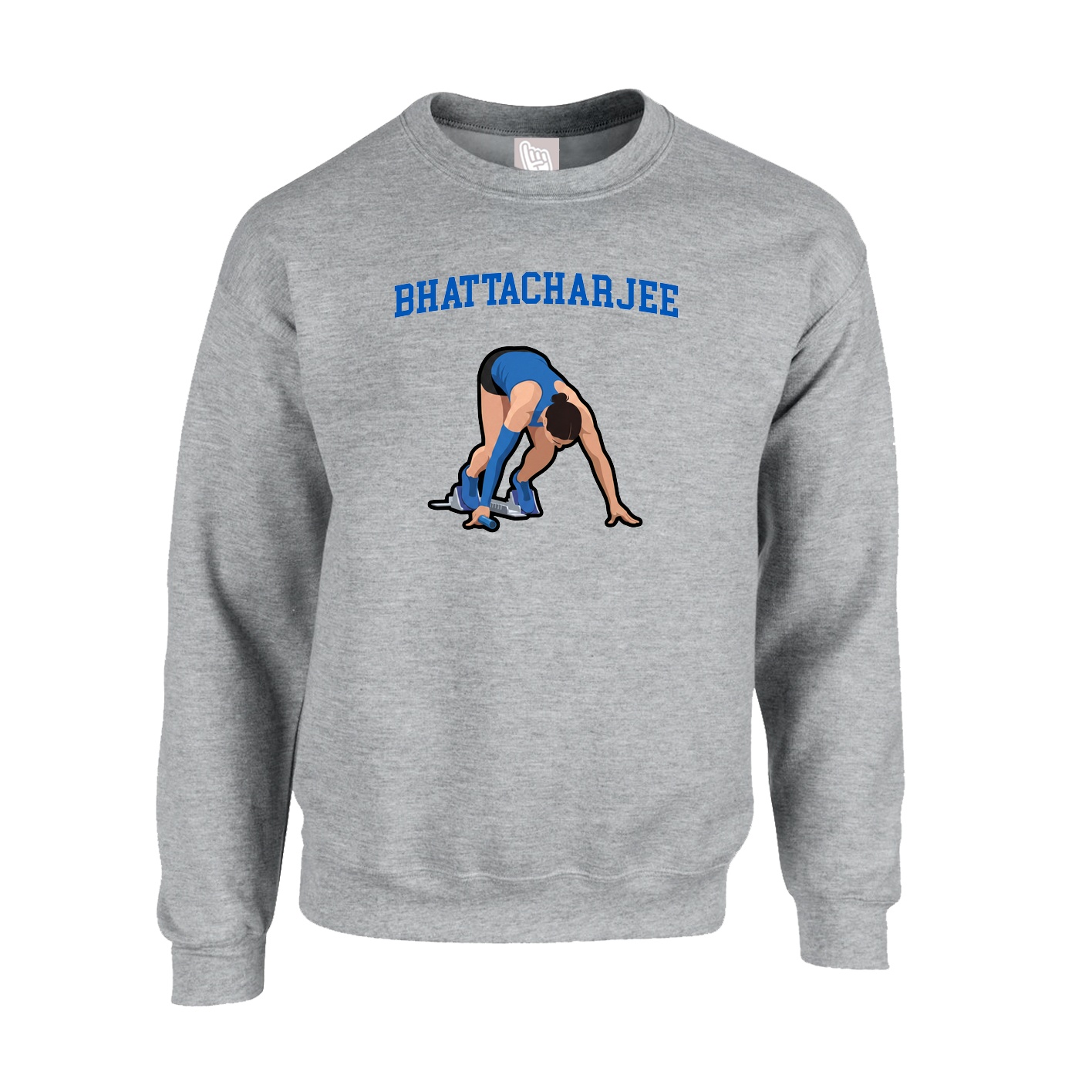 Fleece Crew — Shirsey in Grey