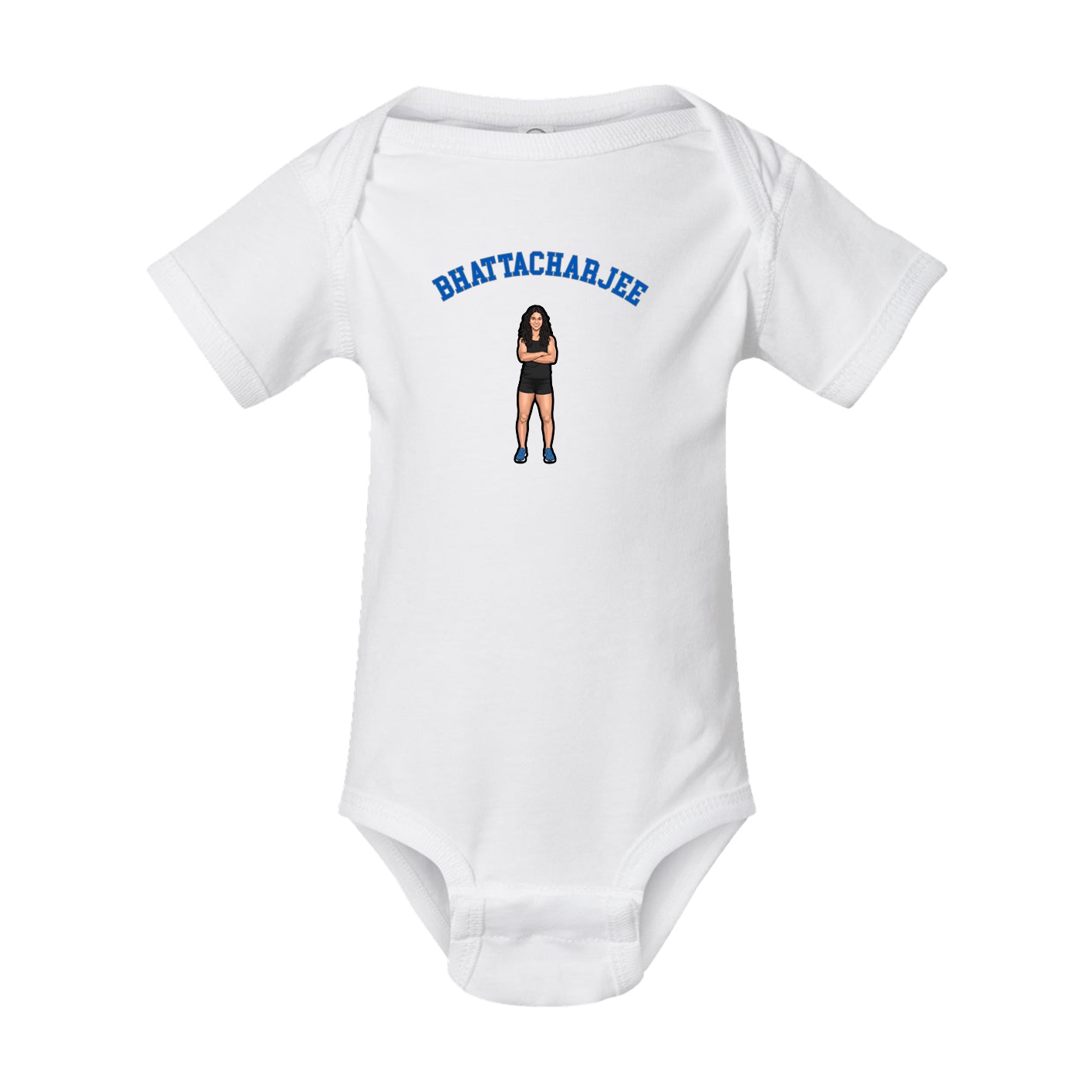 Baby Onesie — Shirsey Arch in White