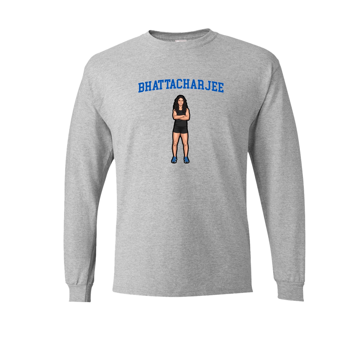 Long Sleeve Tee — Shirsey in Grey