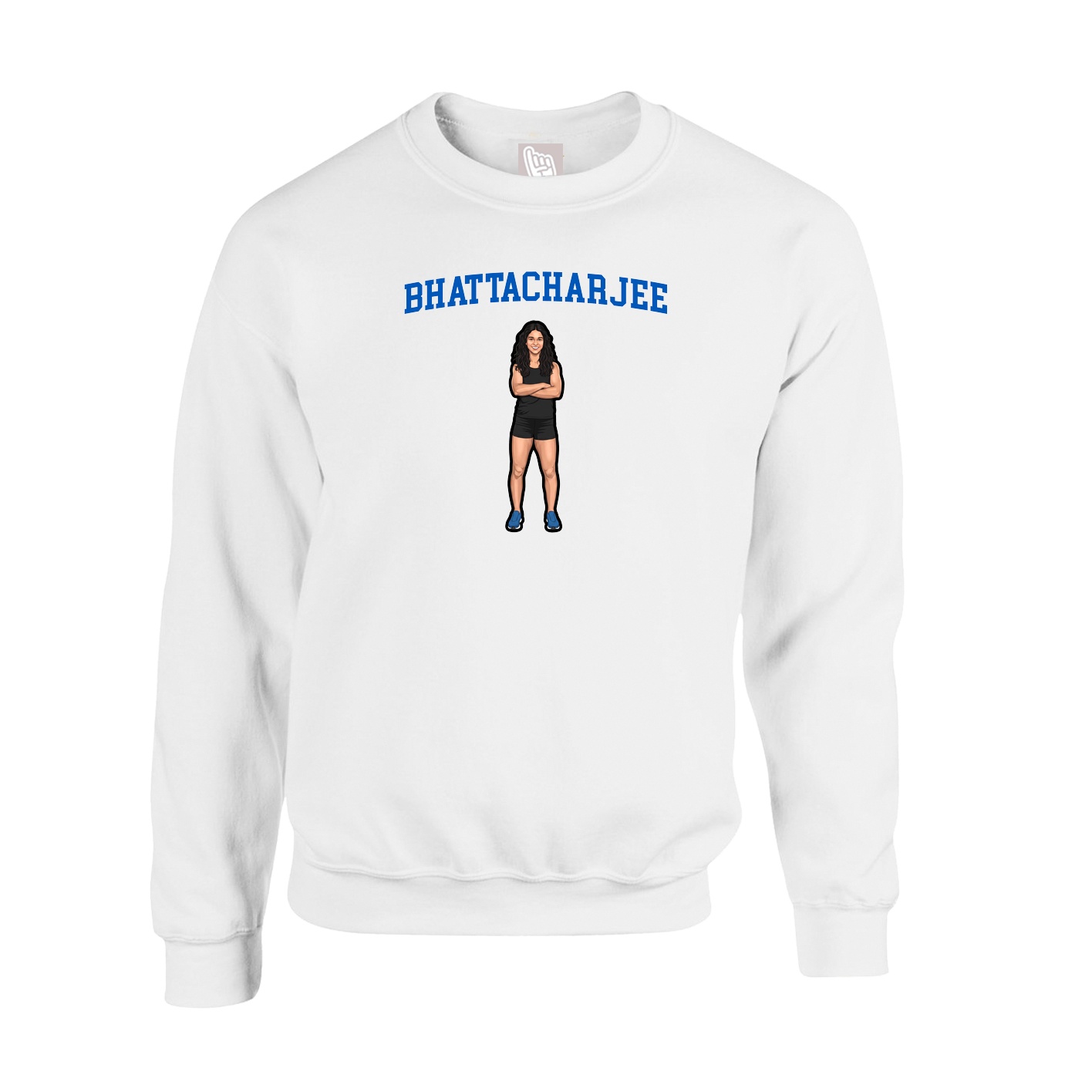 Fleece Crew — Shirsey in White