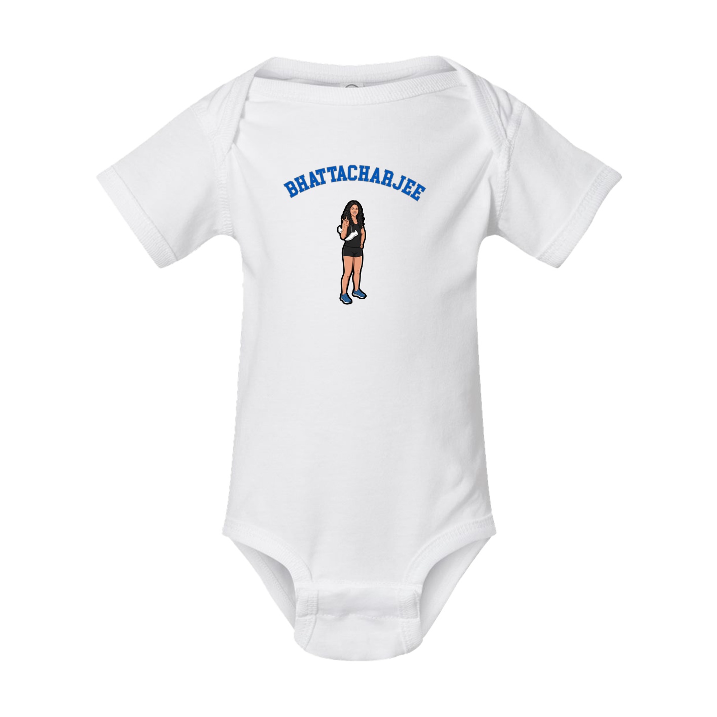 Baby Onesie — Shirsey Arch in White