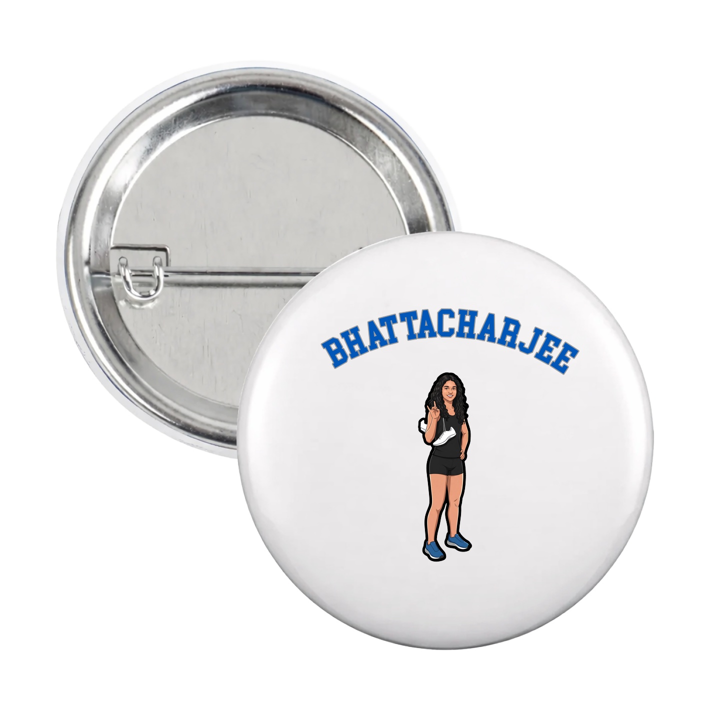 Game Day Button — Shirsey Arch in White