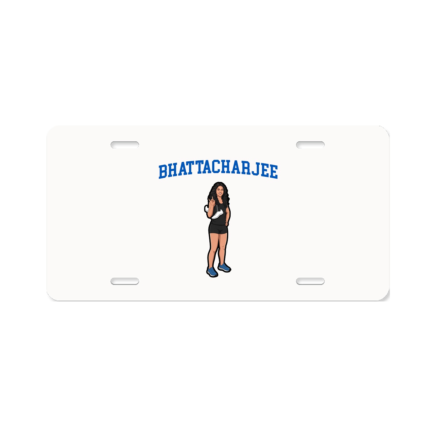 License Plate — Shirsey in Classic