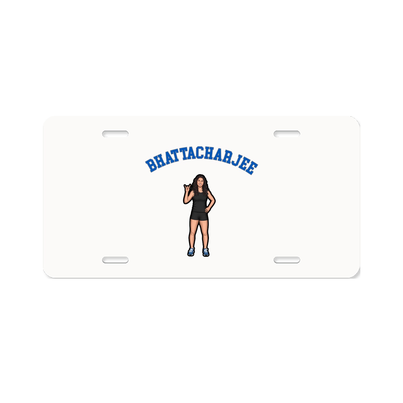 License Plate — Shirsey Arch in Classic