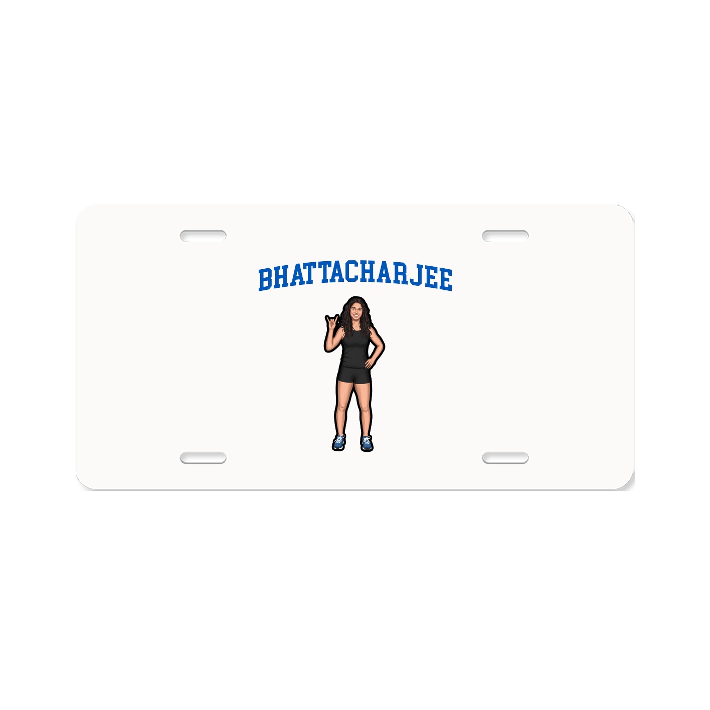 License Plate — Shirsey in Classic