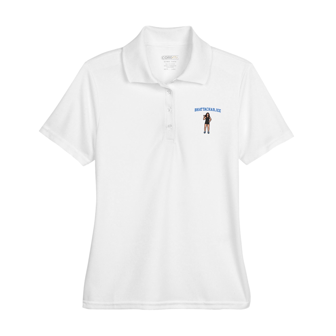 Womens Performance Polo — Shirsey in White