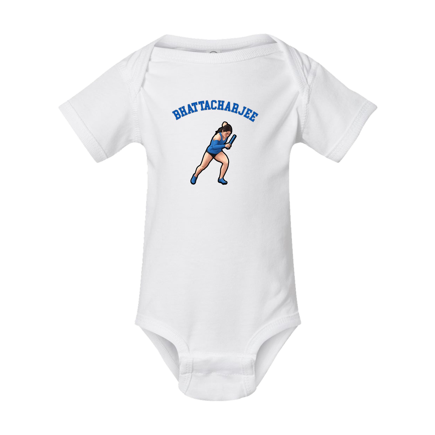 Baby Onesie — Shirsey Arch in White