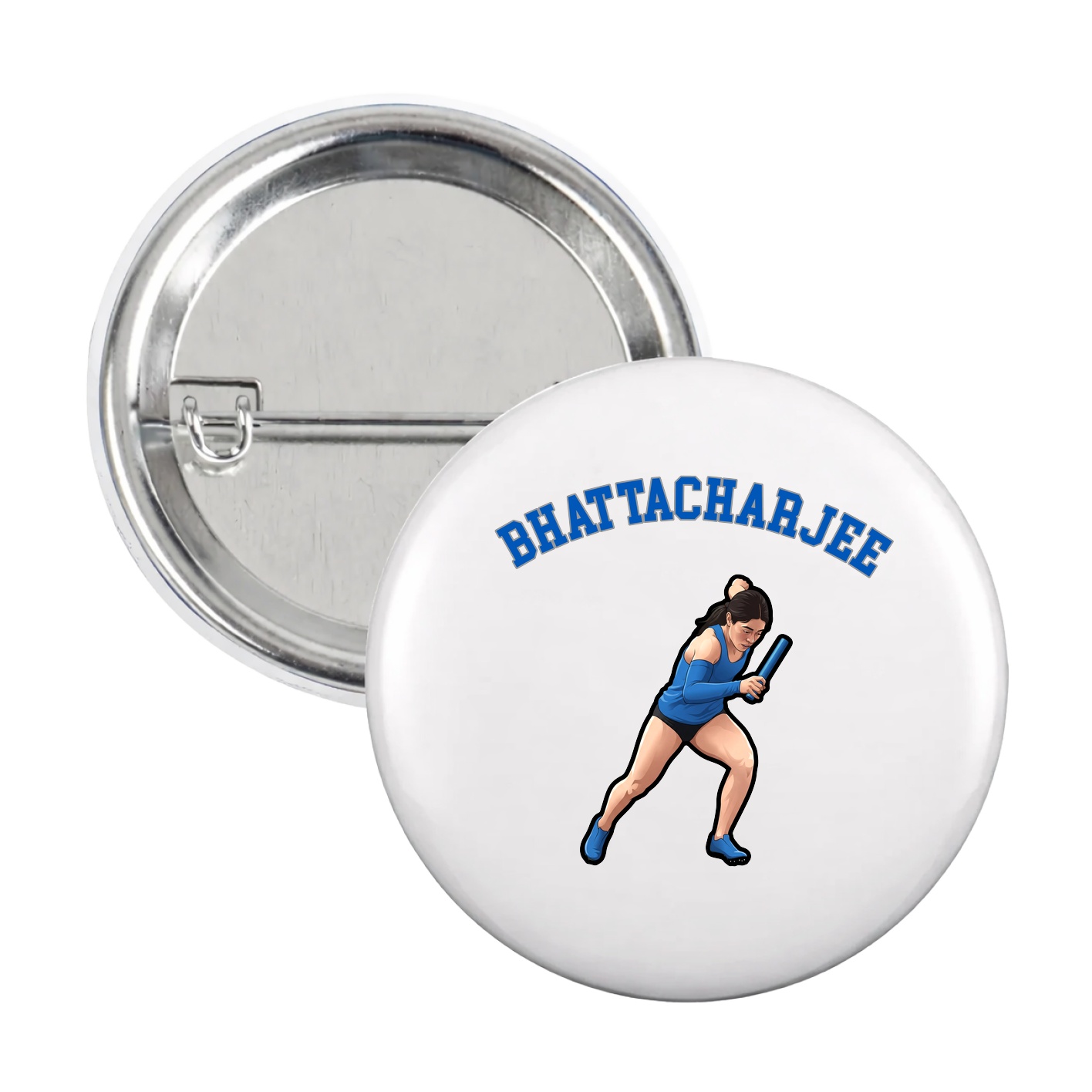 Game Day Button — Shirsey Arch in White