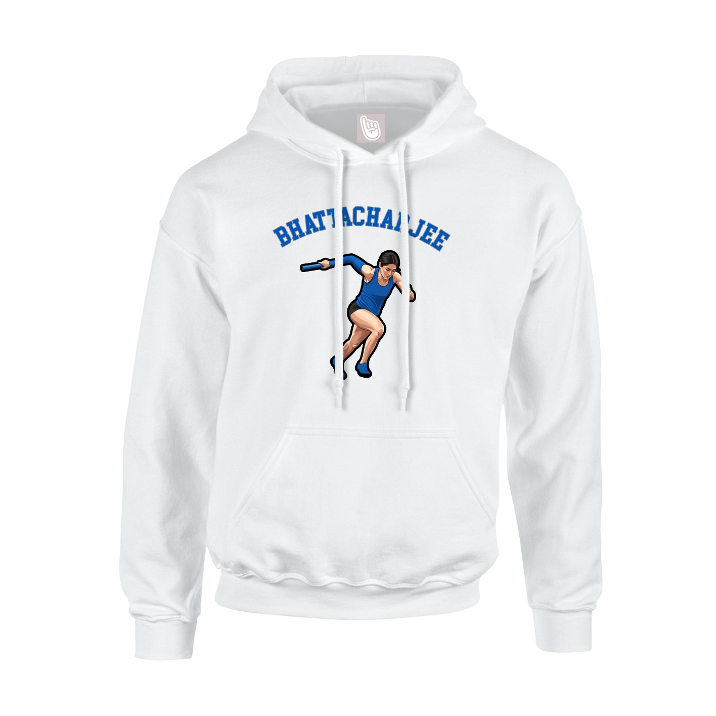 Hoodie — Shirsey Arch in White