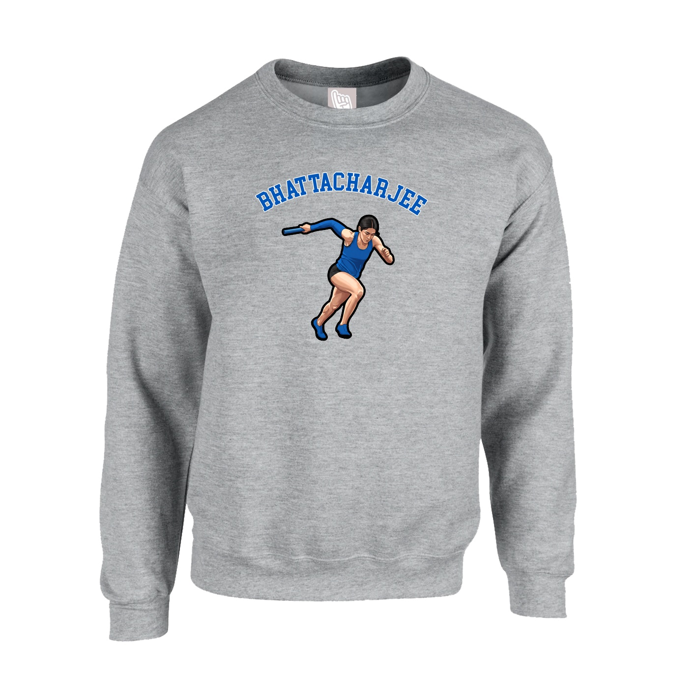 Fleece Crew — Shirsey Arch in Grey