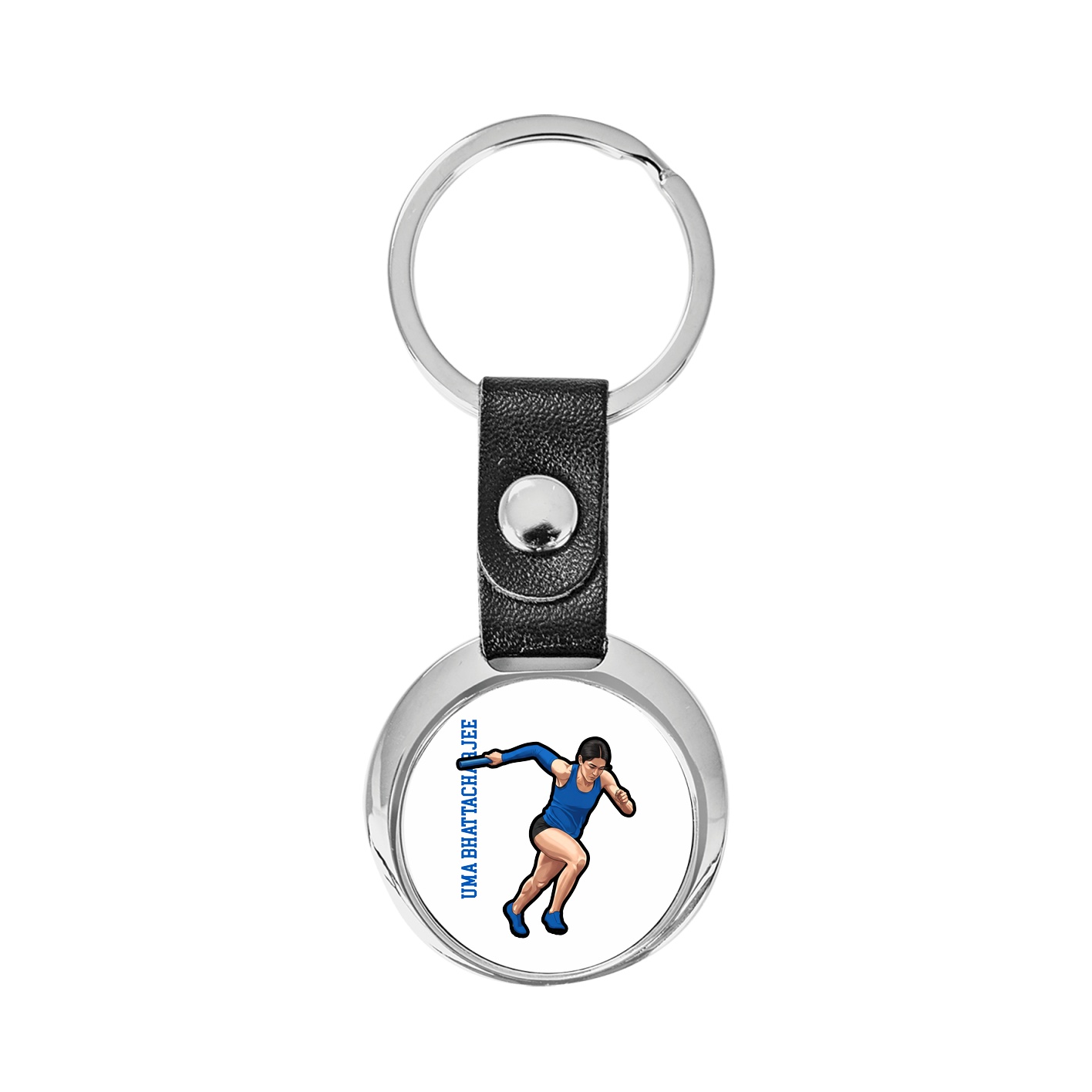 Key Chain — Name Vertical in Classic