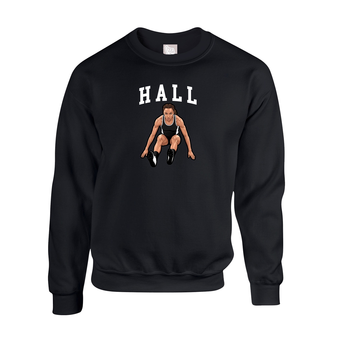 Fleece Crew — Shirsey in Black