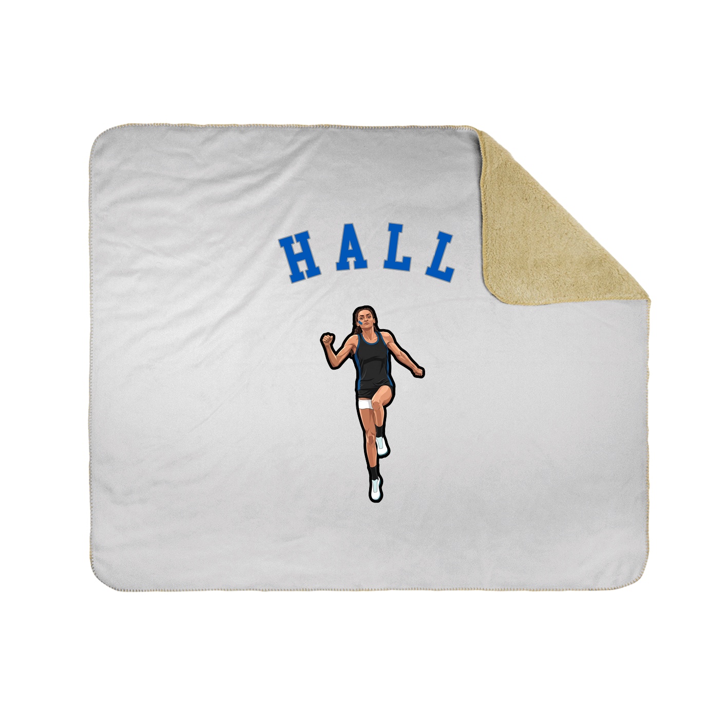 Throw Blanket — Shirsey Arch in White