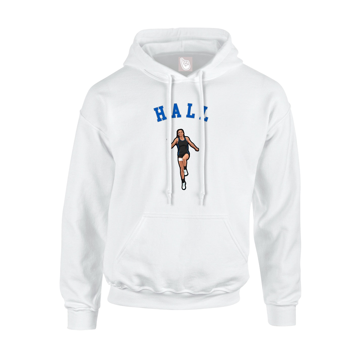 Hoodie — Shirsey Arch in White
