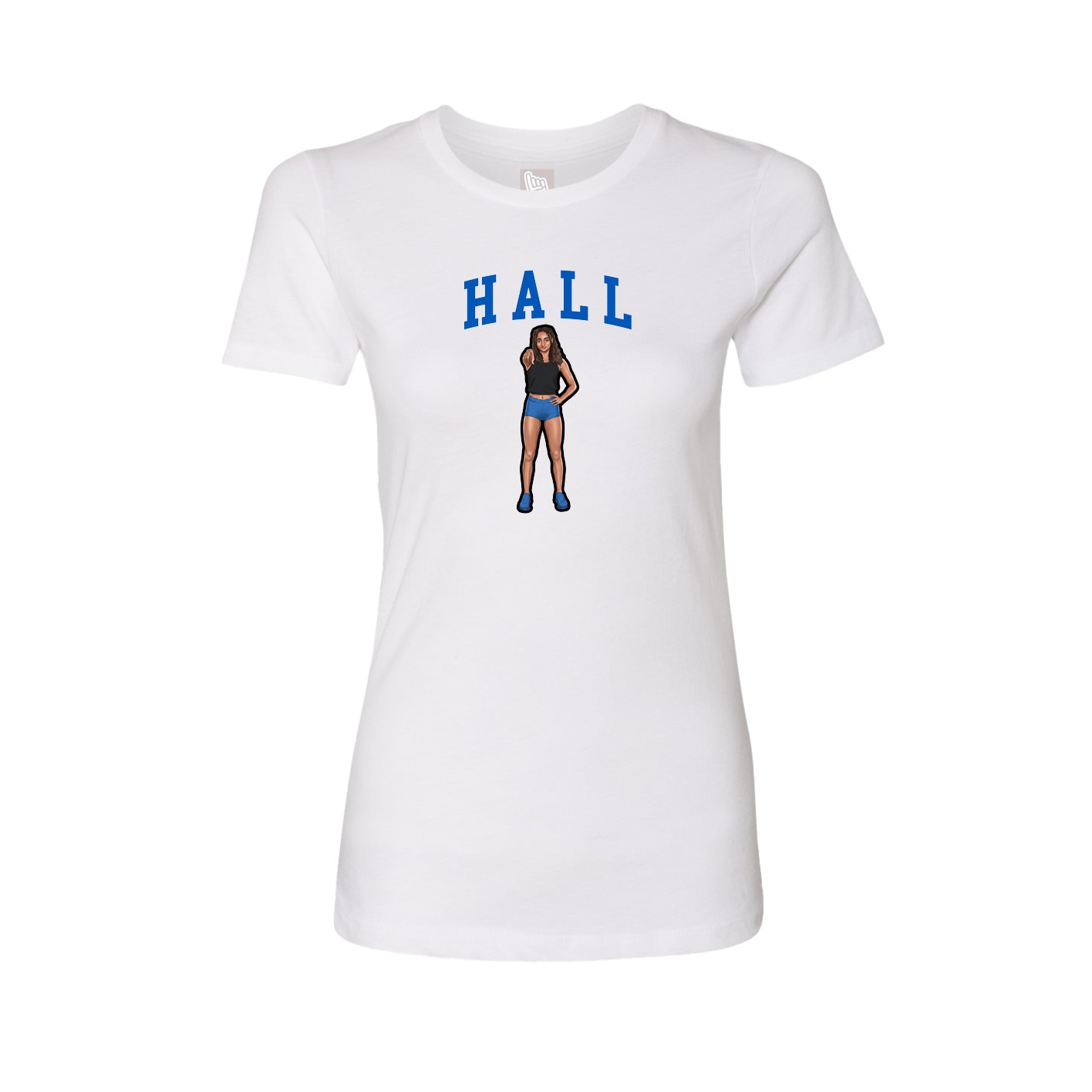 Fitted Women's Tee — Shirsey in White