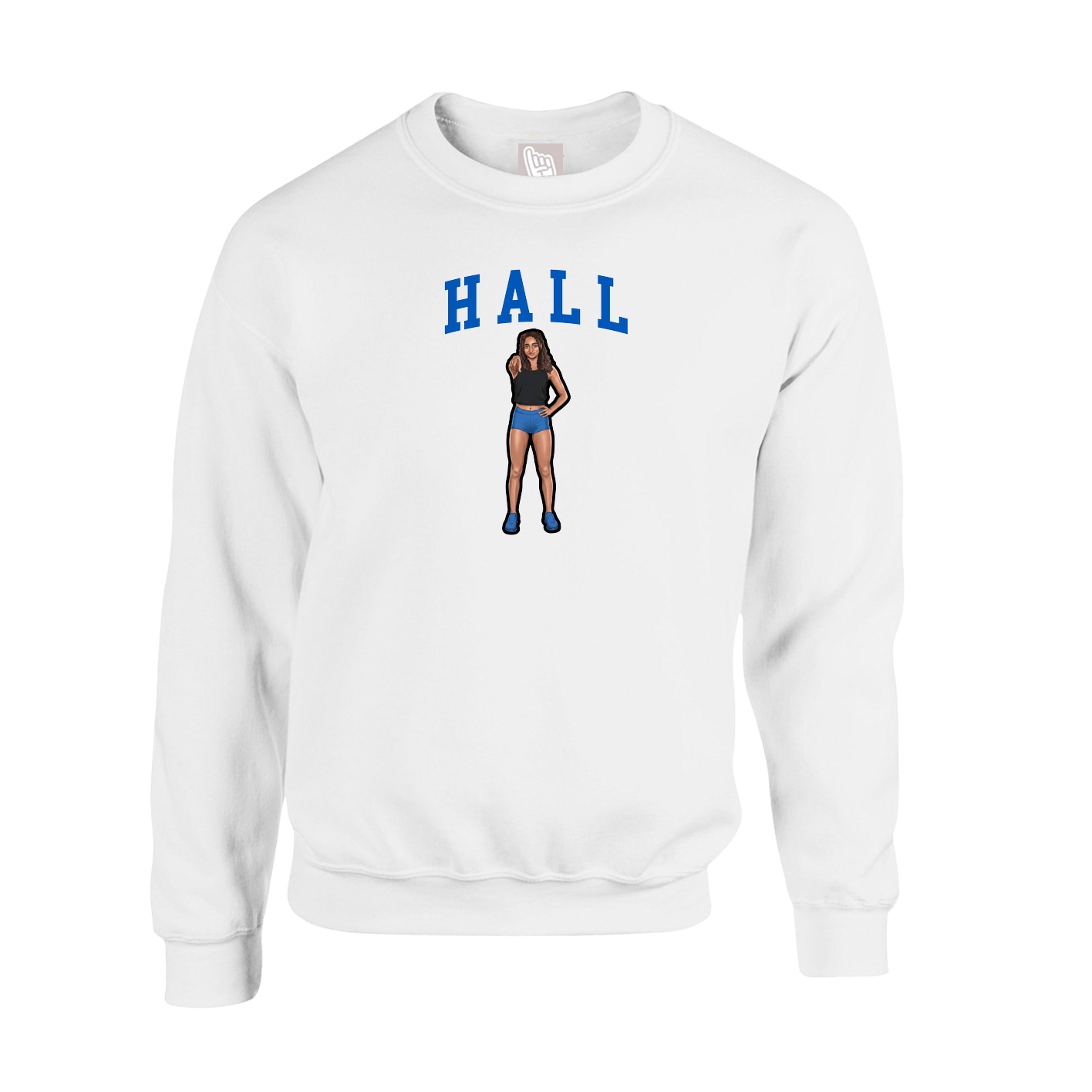 Fleece Crew — Shirsey in White
