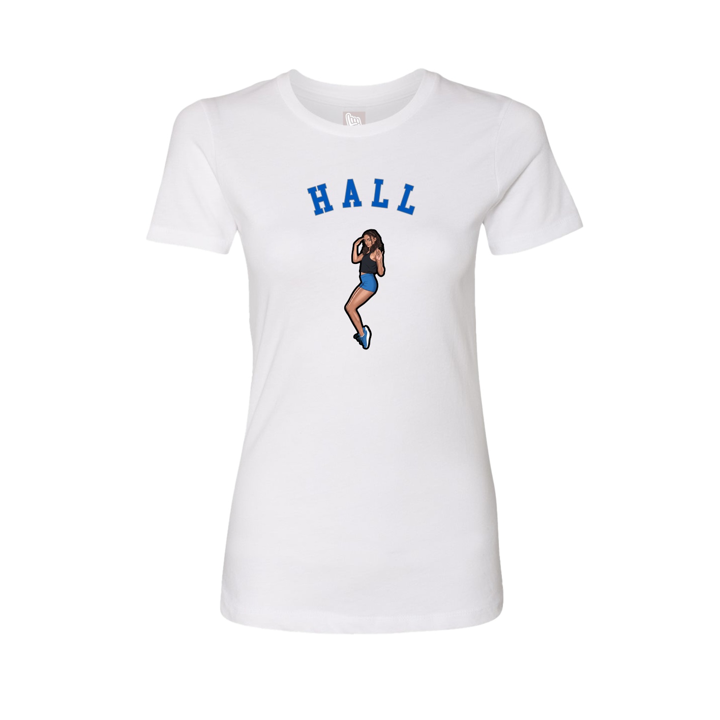 Womens Tee — Shirsey Arch in White