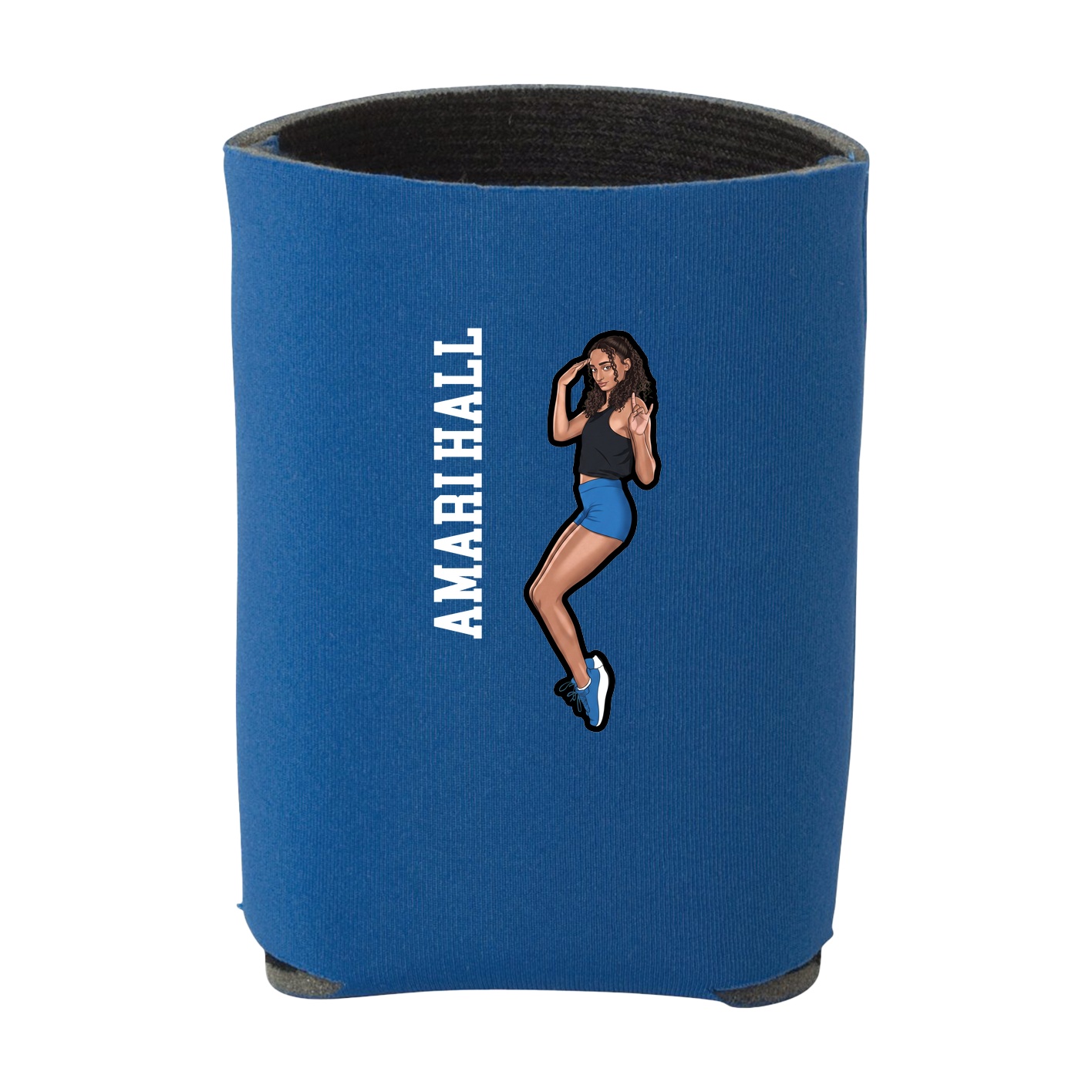 Can Holder — Name Vertical in Royal