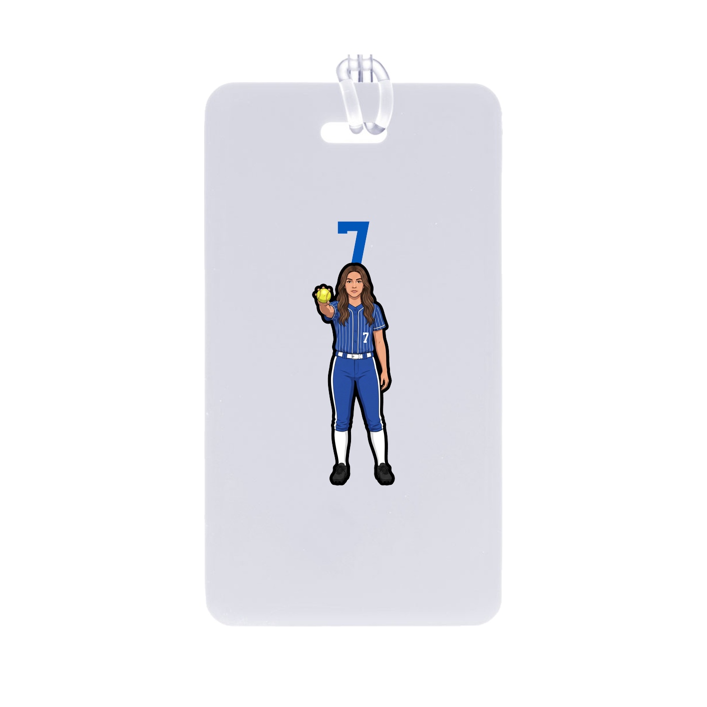 Bag Tag — Number Top in Classic