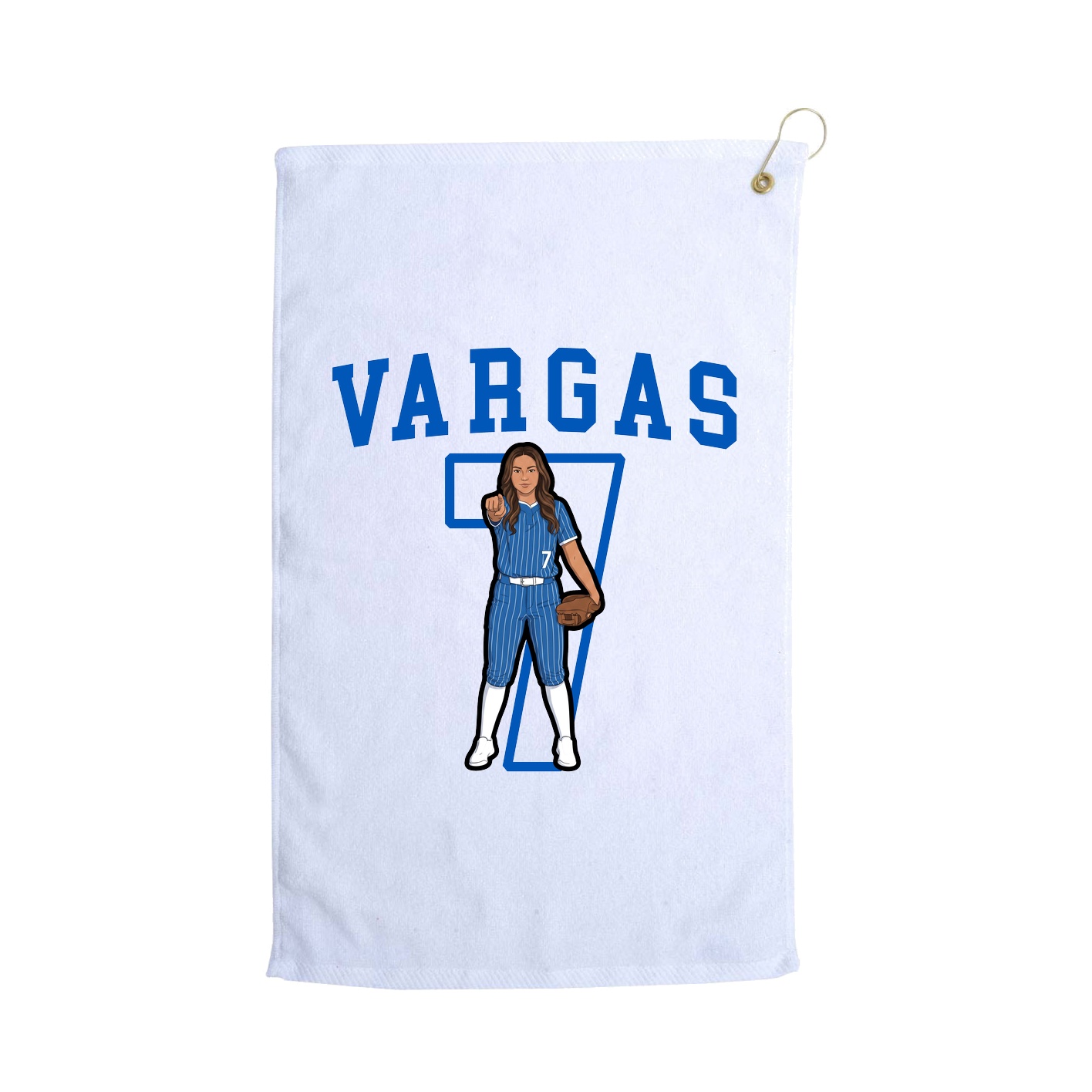 Golf Towel — Shirsey in White