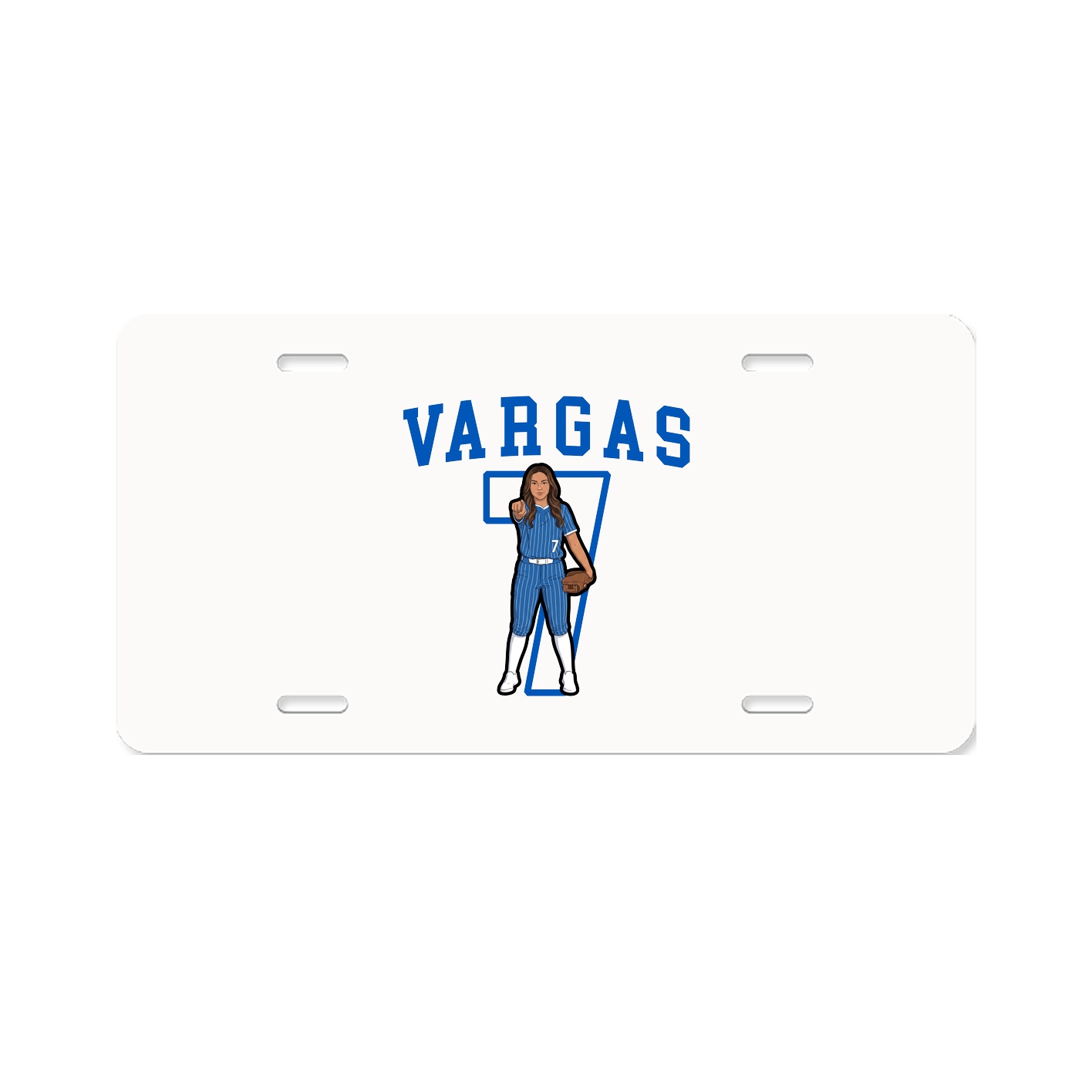 License Plate — Shirsey in Classic