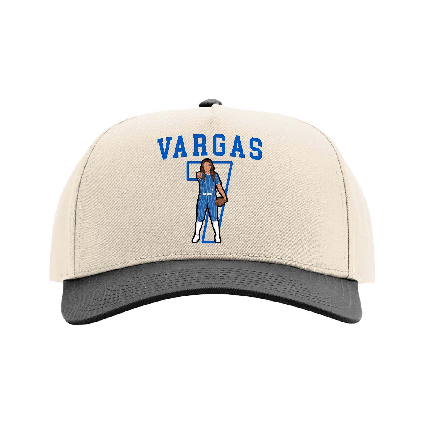 Full Fabric Five-Panel Champ Cap