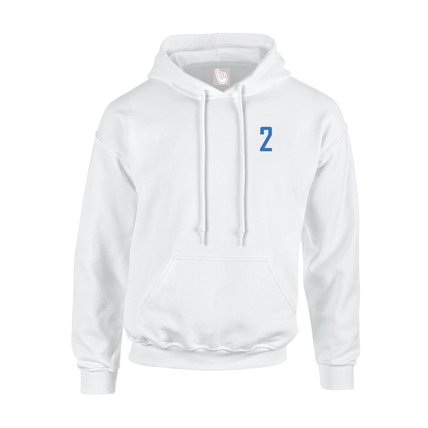 Youth Hoodie — Front Shirsy in White