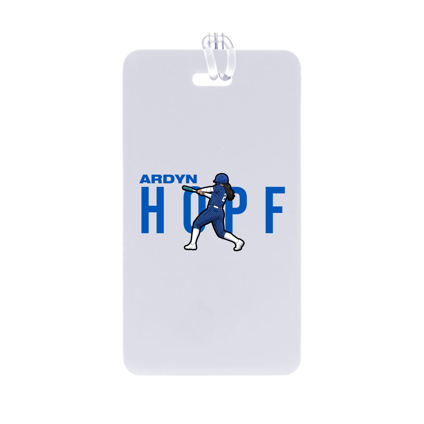 Bag Tag — Player Name in Classic