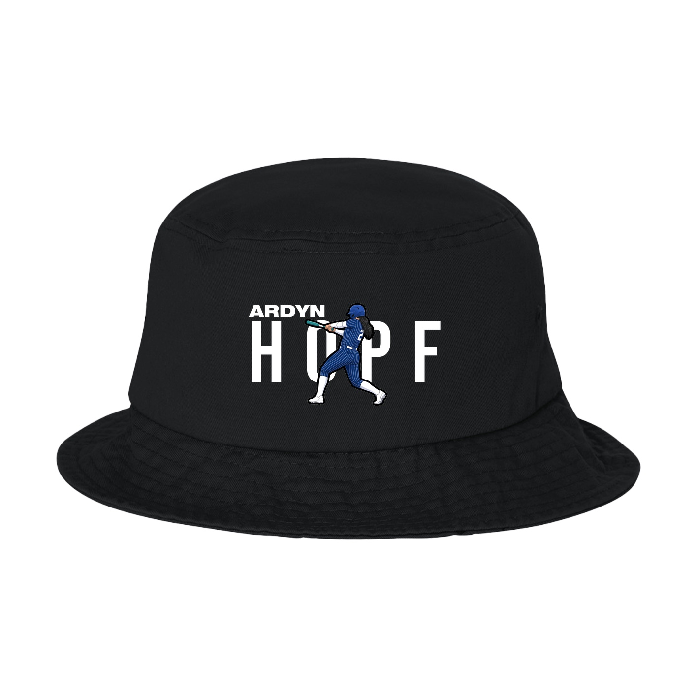 Bucket Cap — Player Name in Black