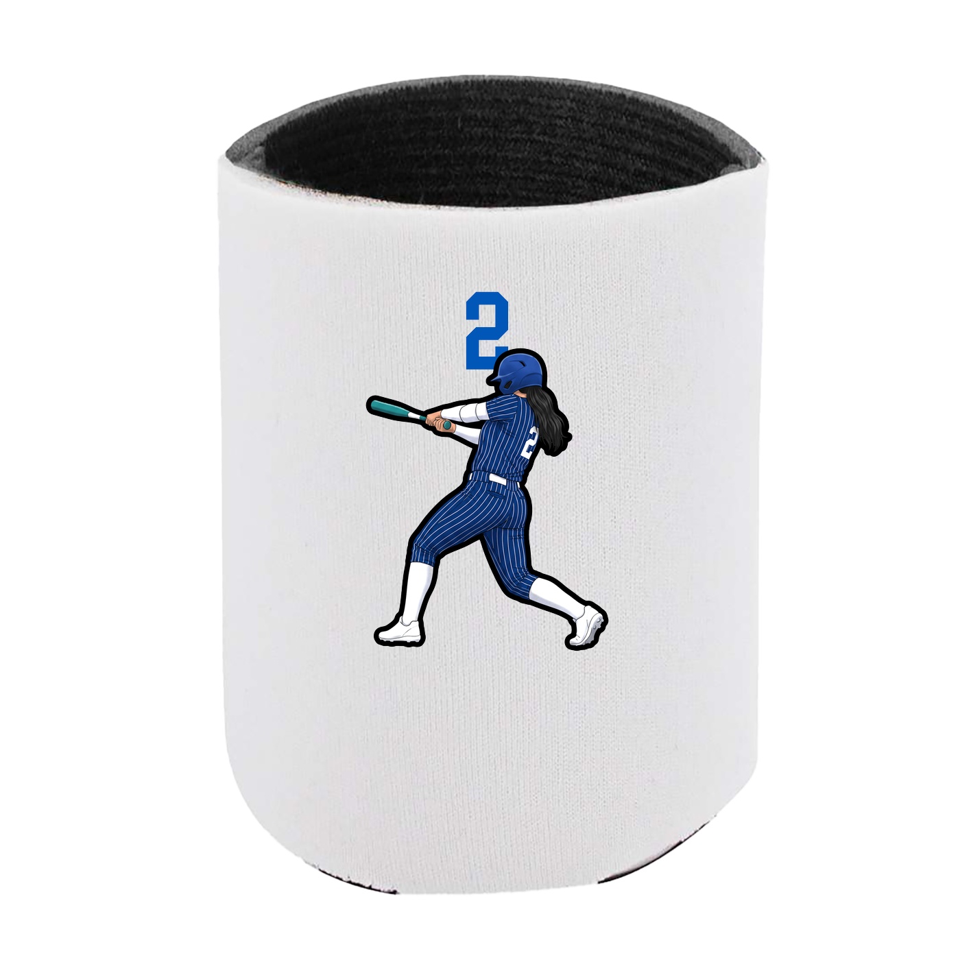 Can Holder — Number Top in White