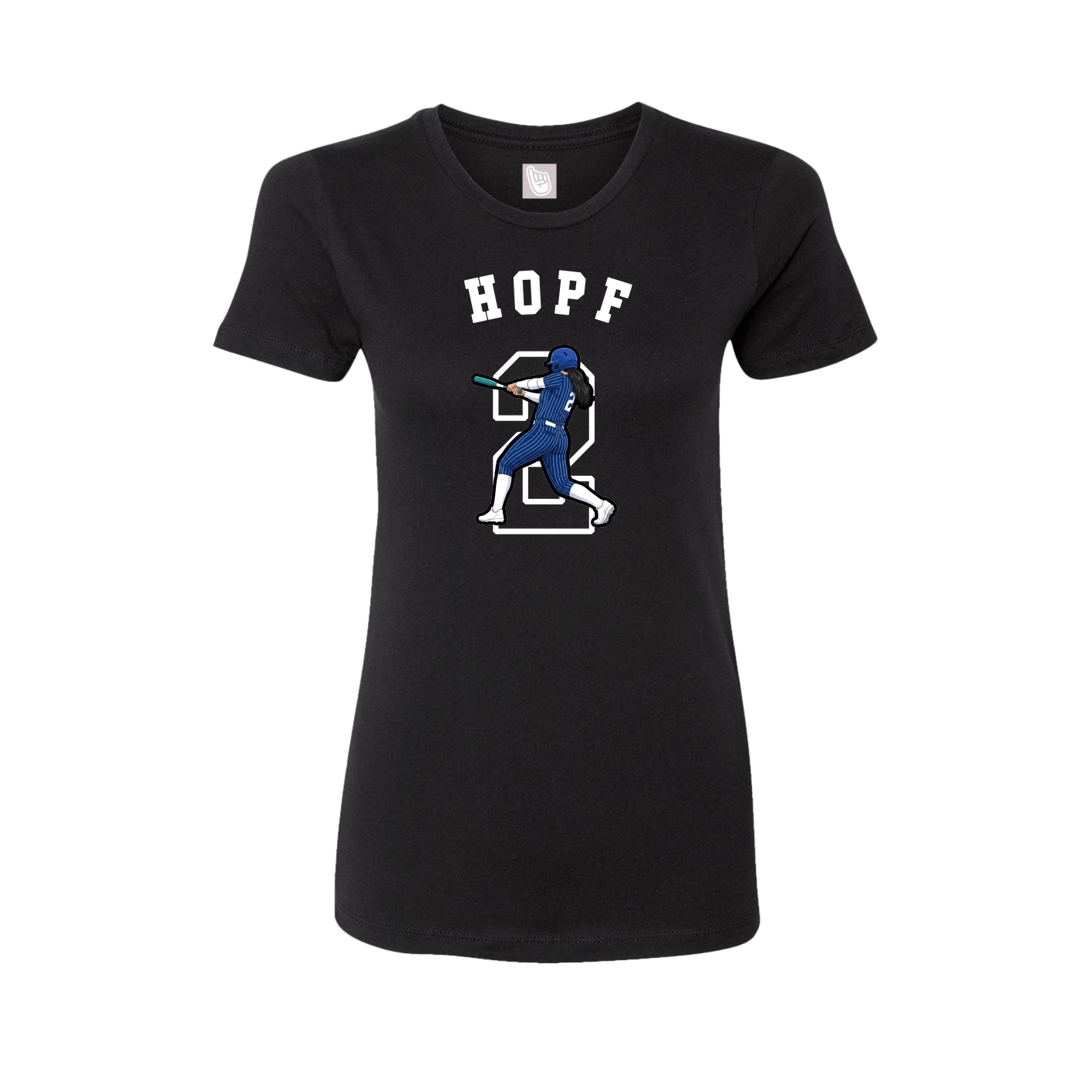 Womens Tee — Shirsey Arch in Black