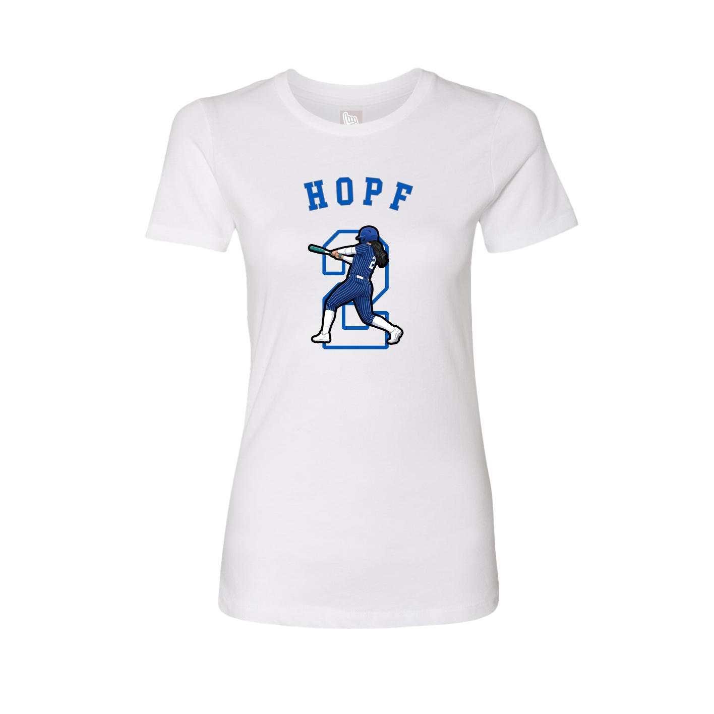 Womens Tee — Shirsey Arch in White