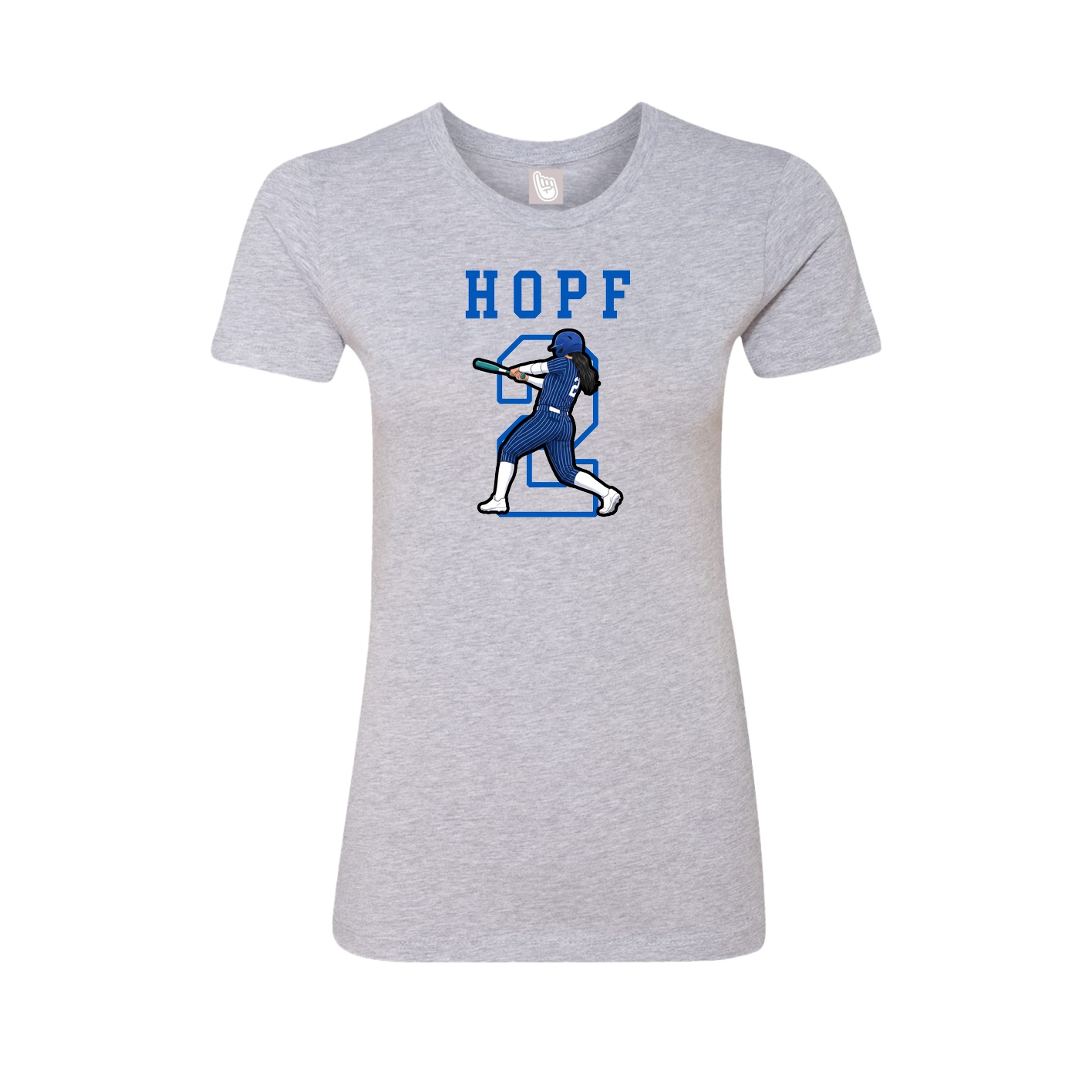 Womens Tee — Shirsey in Grey
