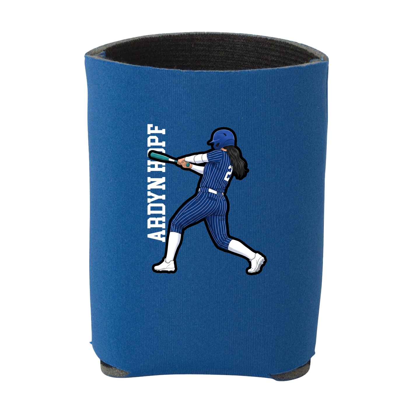 Can Holder — Name Vertical in Royal