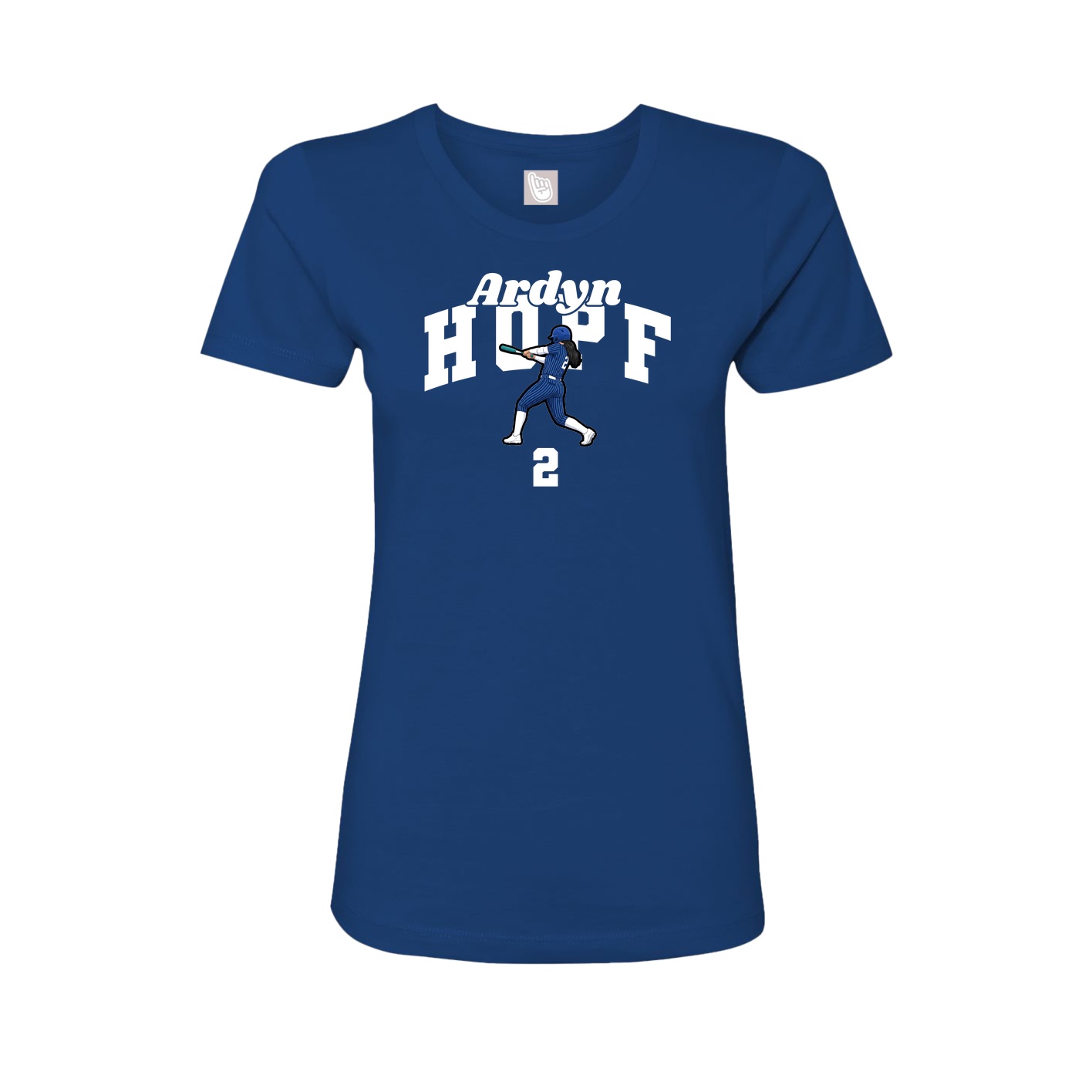 Womens Tee — Signature Arch in Royal